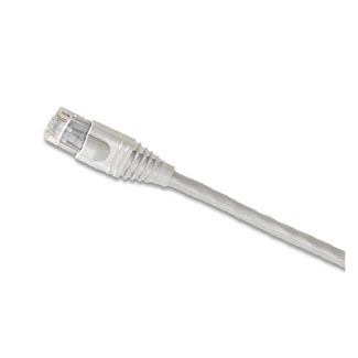 GigaMax 5E Standard Patch Cord, Cat 5E, 7 Feet Length, White