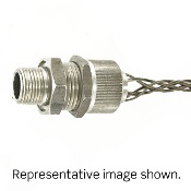 1/2-Inch, Straight, Male, Aluminum Body, Deluxe Cord Sealing Strain-Relief, .187, .250 Cord Range