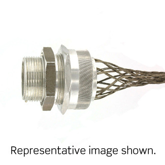 1-1/2-Inch, Straight, Male, Aluminum Body, Deluxe Cord Sealing Strain-Relief, 1.250, 1.375 Cord Range