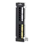 GigaMax 5E Universal 12-Port Patch Block, Cat 5E 10.0-inchH X 2.3-inchW