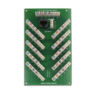 1 X 10 (6-Line) Bridged Telephone Expansion Board
