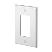 1-Gang Decora/GFCI Decora Wallplate, Midway Size, Gray