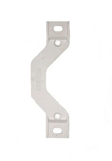 Plastic Wallplate Adapter, Thermoplastic, Yoke/Mounting Strap With Screws