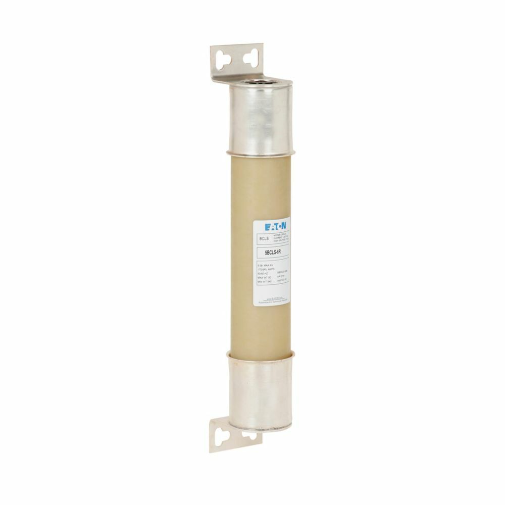 Eaton Bussmann series 5BCLS fuse, Single barrel, 6R designation, 4.8 kV, 170A, 50 kAIC, Motor start, BCLS, Class R, Bolt-in, Single barrel