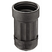Boot for Straight / Locking Connector, 15 Amp & 20 Amp, 3-wire, Weather Resistant, Black