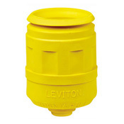 STRAIGHT LOCK PLUG BOOT 3-WIRE YELLOW