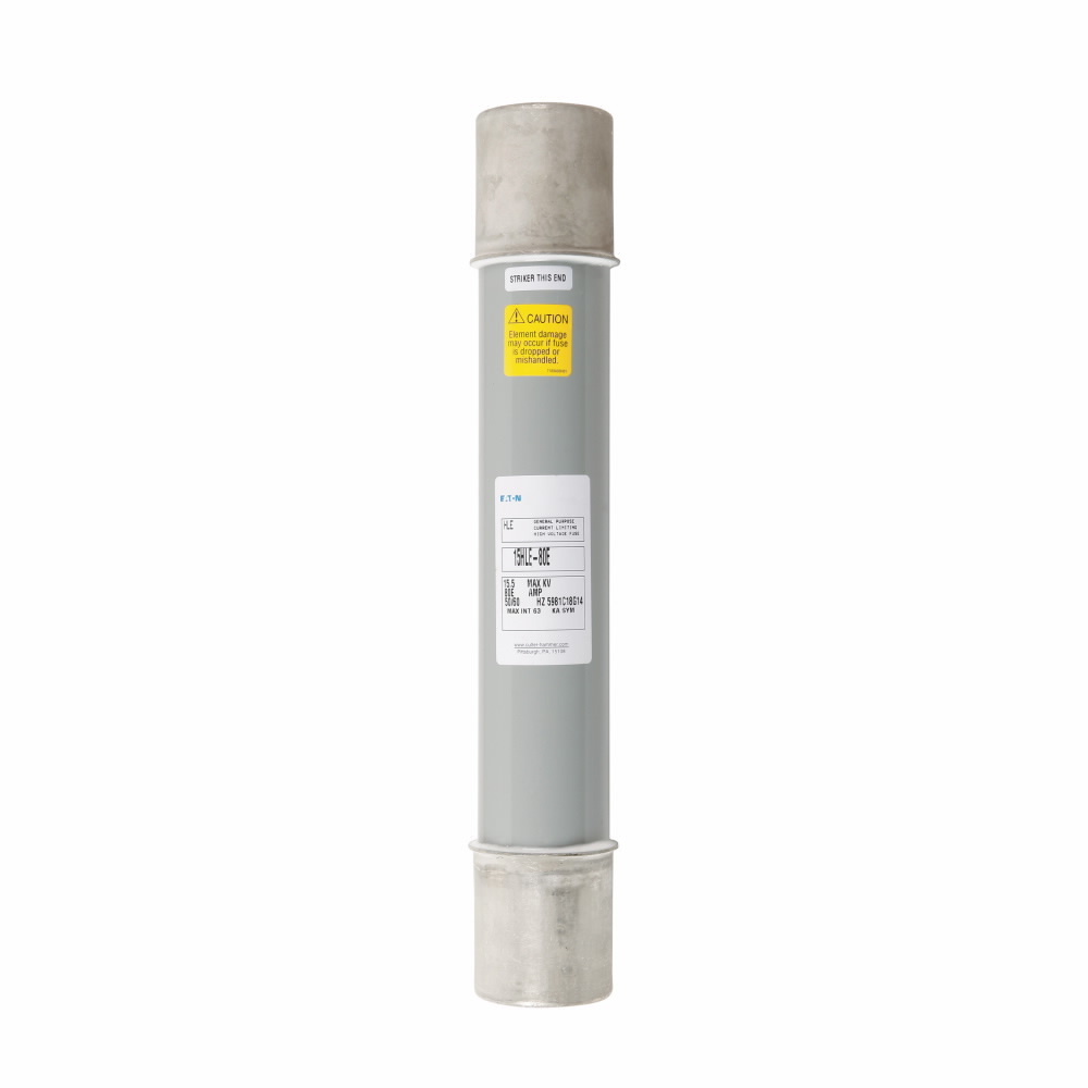 Eaton Bussmann series 15HLE fuse, Double barrel, Indoor/outdoor, 14.4 kV, 250A, 65 kAIC, E-Rated power, HLE, Class E, Double barrel