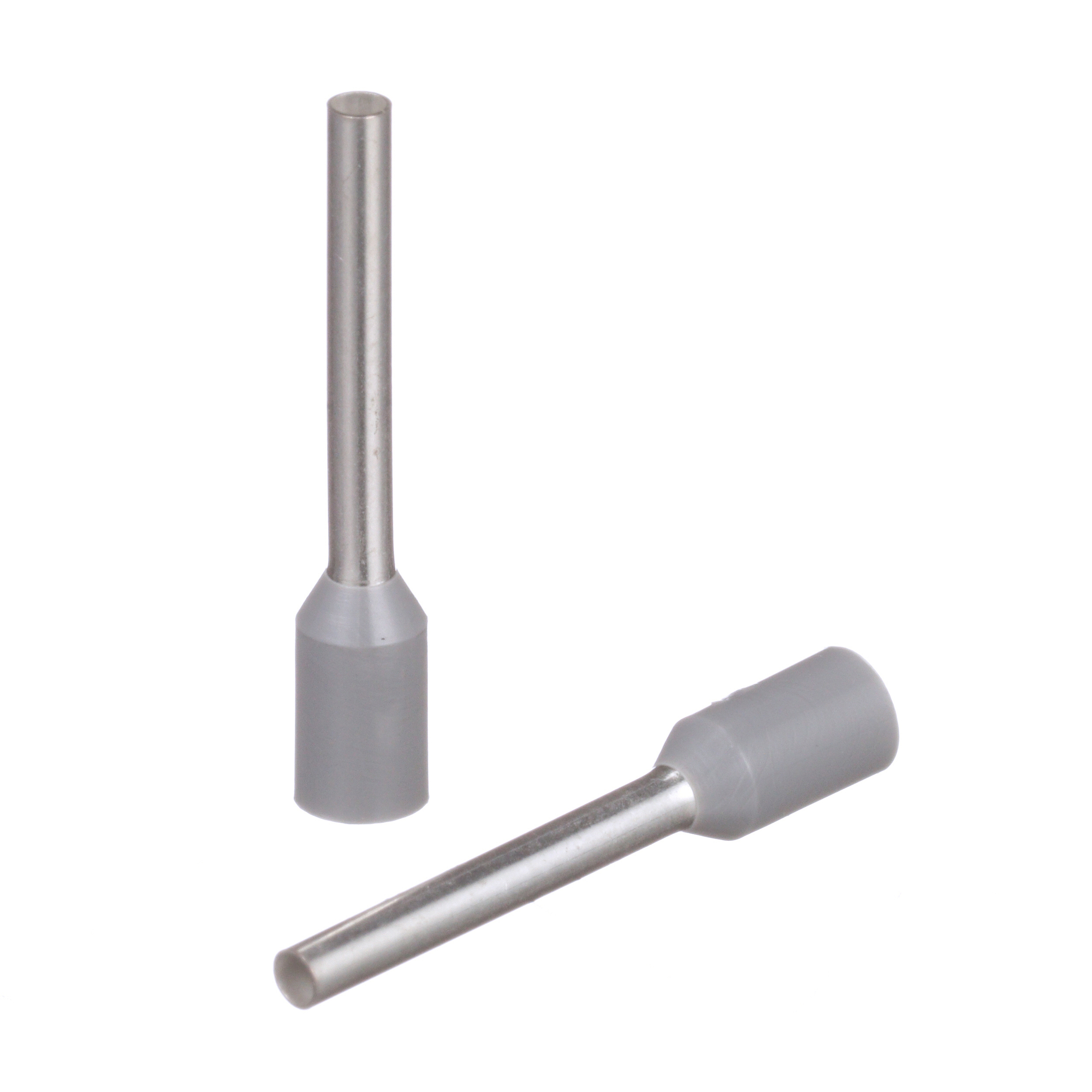 Ferrule,Insul,18AWG,12mmPIN,GRY,PK500