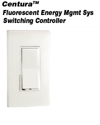 Centura Switching Controller, Mounts In A Standard Single Gang Box, Includes White/Ivory Screwless Wallplate
