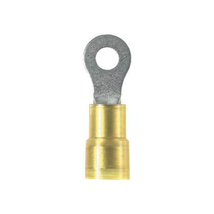 Ring Terminal, expanded nylon insulation