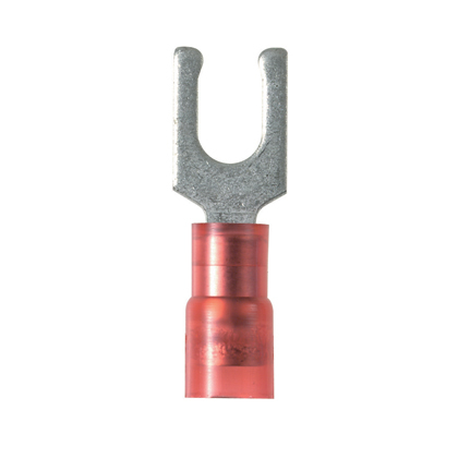 Locking Fork Terminal, nylon insulated, 