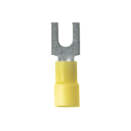 Fork Terminal, expanded vinyl insulation