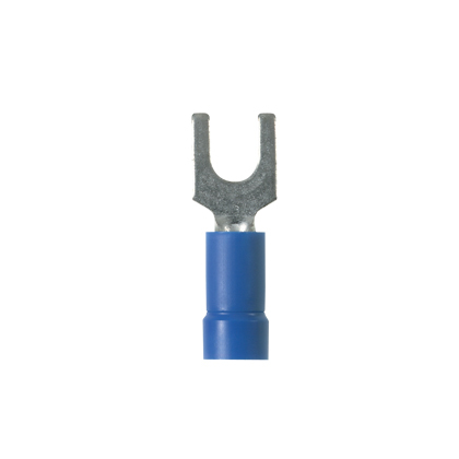 Fork Terminal, narrow tongue, vinyl insu