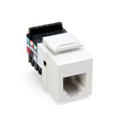 Voice Grade QuickPort Connector, White