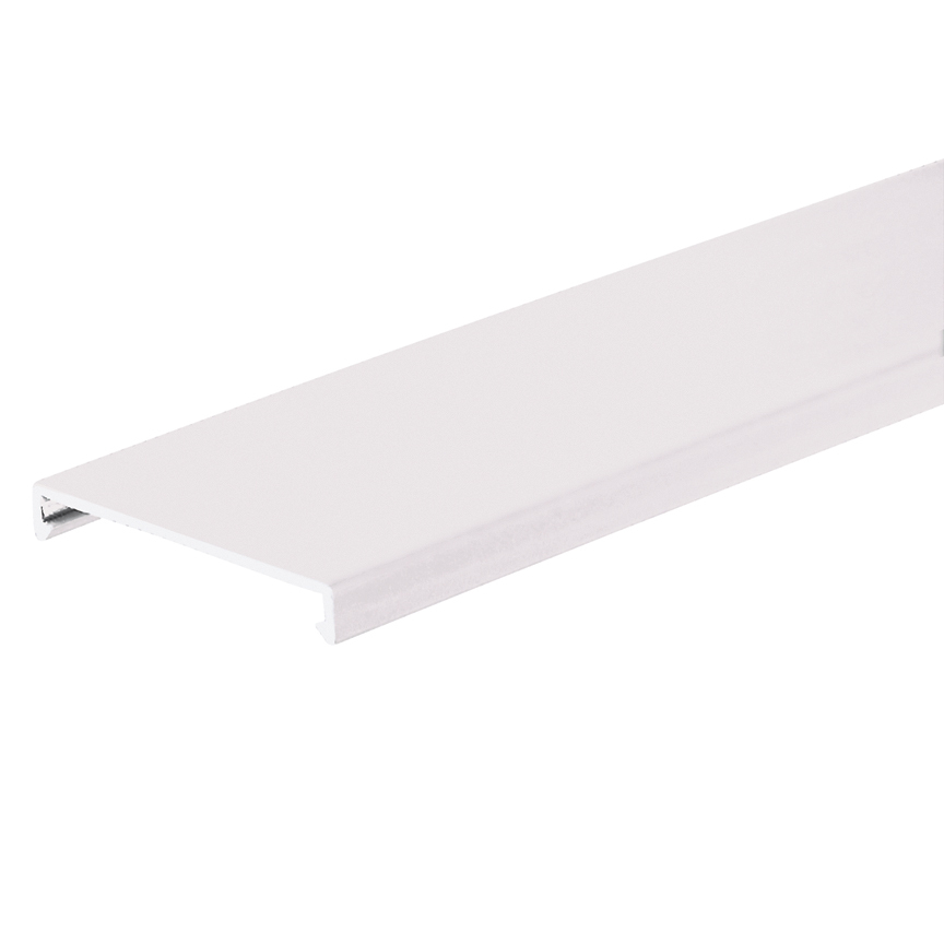 Duct Cover, Halogen Free, 2W X 6FT, White