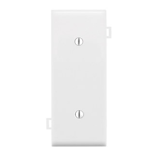 Sectional Wall Plate, Blank Middle Section, White