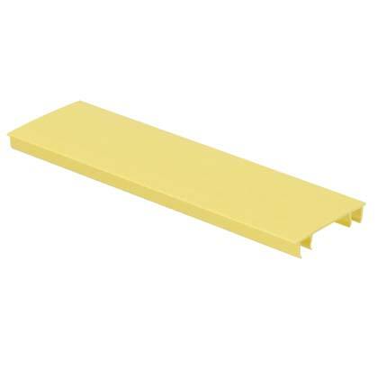 Channel Cover, Hinged, Snap-On, 2IN x 2IN 