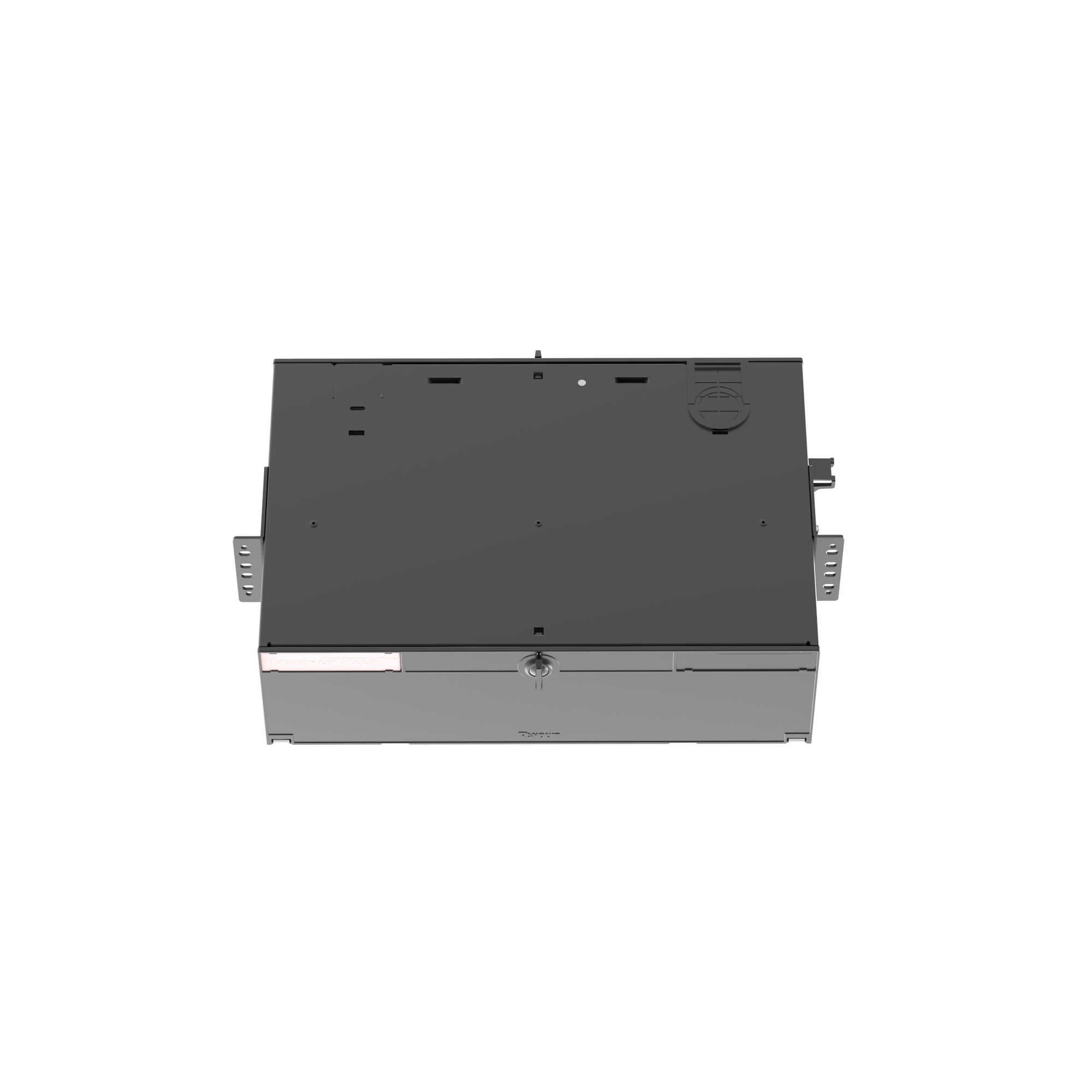 Opticom Rack Mount Fiber Enclosure, Bla