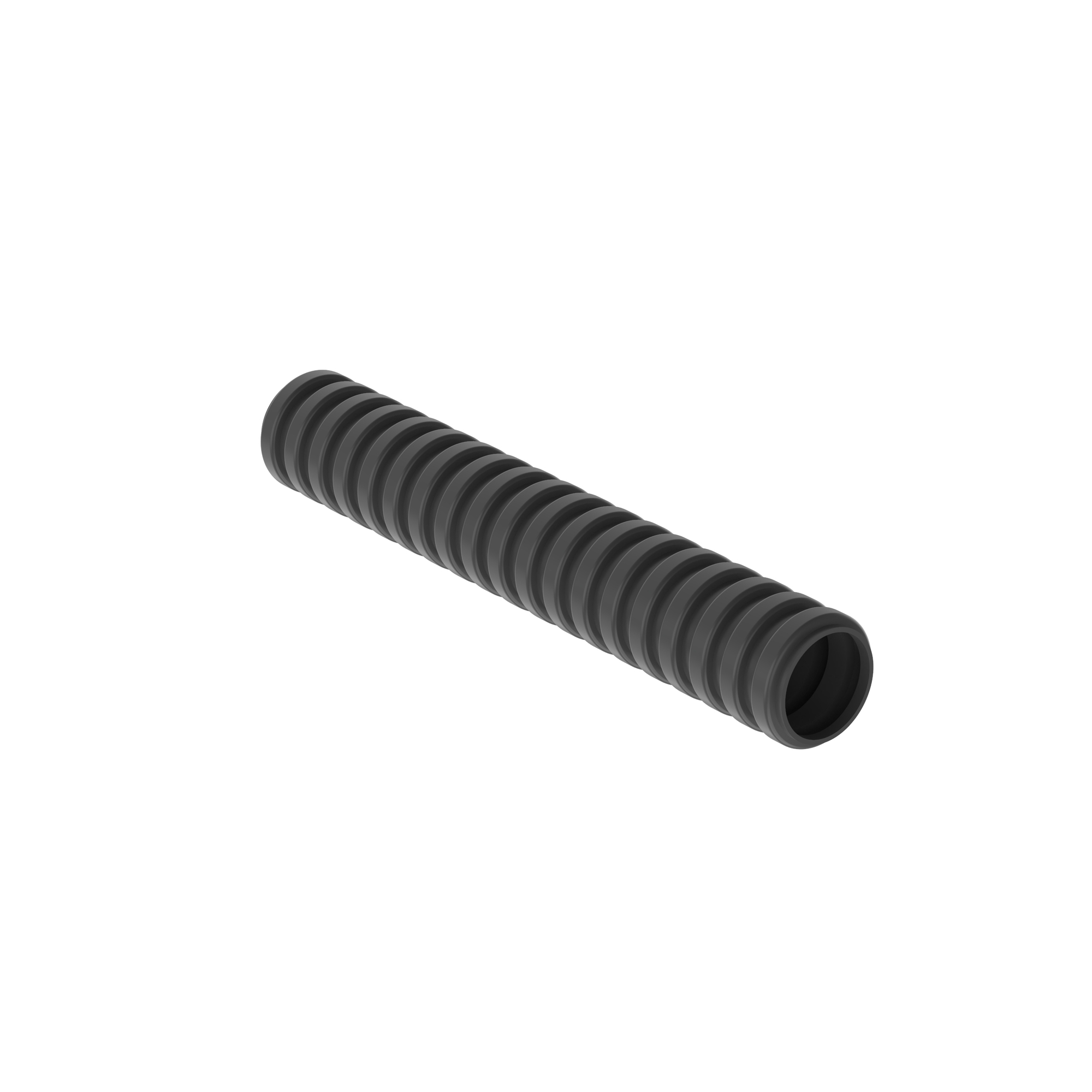 Corr. Loom Tubing Slit, .38IN (9.7mm) X 1