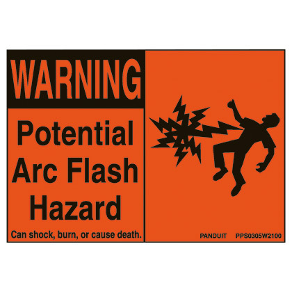 Adhesive Sign, Polyester, POTENTIAL ARC 