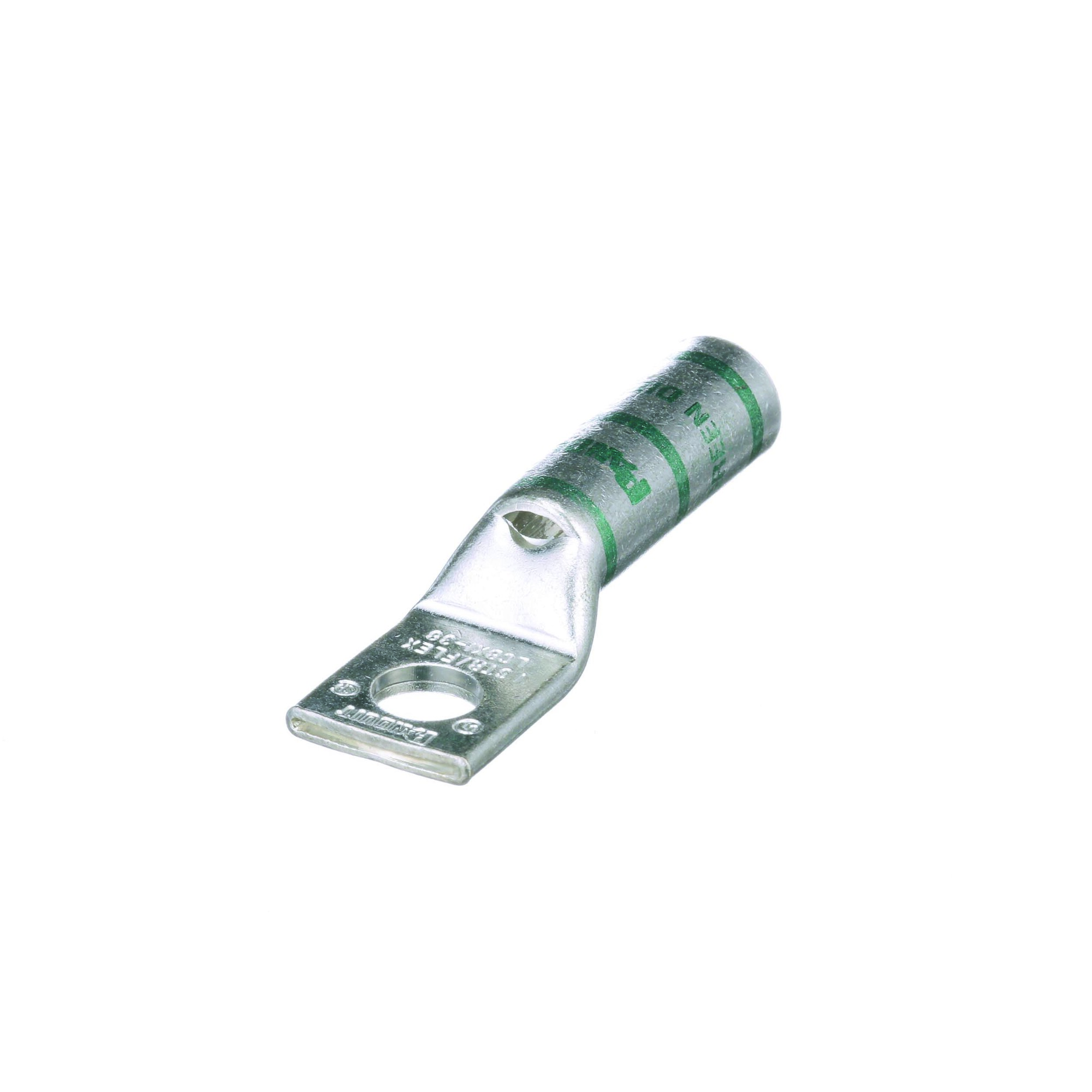 Copper Compression Lug, 1 Hole, #1 AWG, 