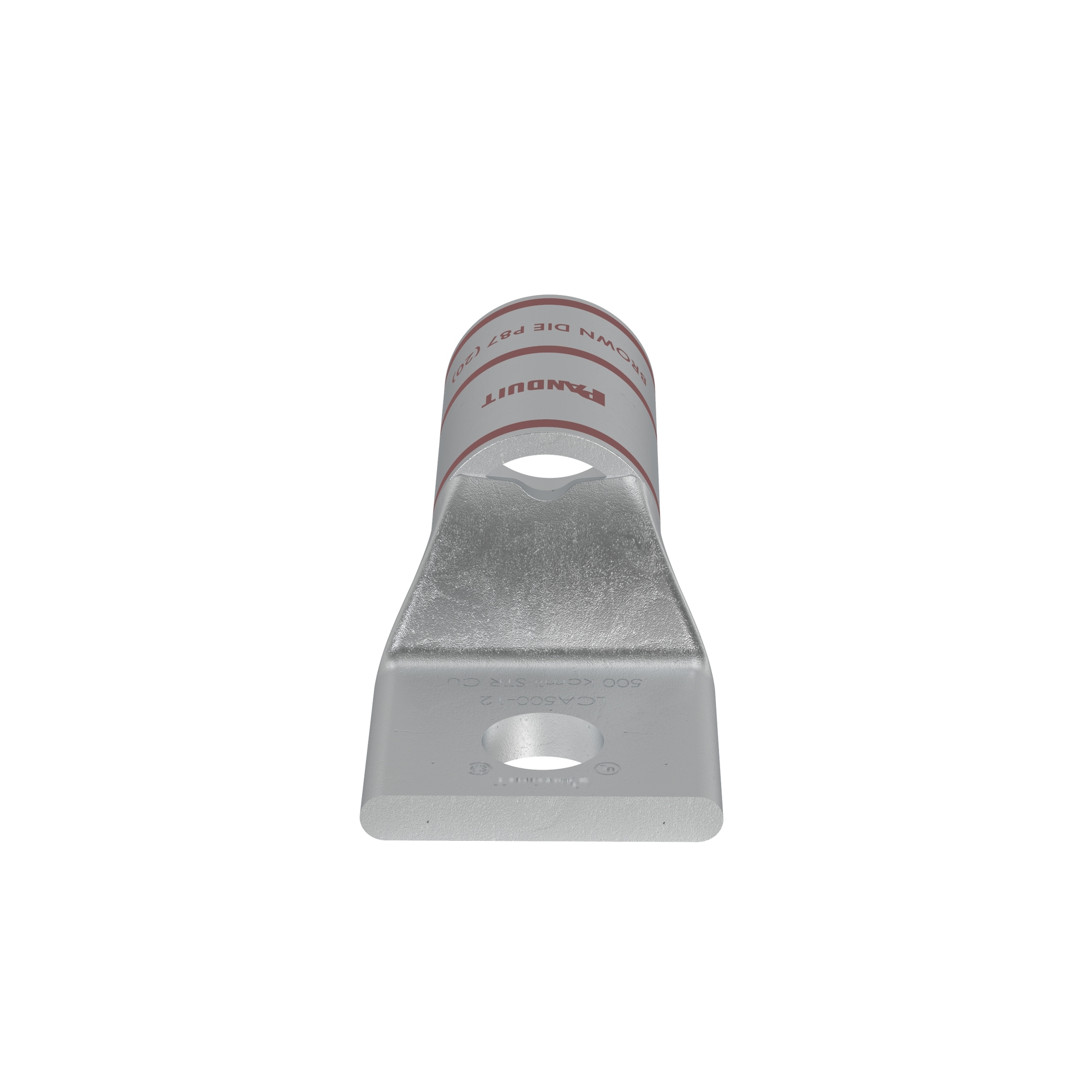 Copper Compression Lug, 1 Hole, 500 kcmi