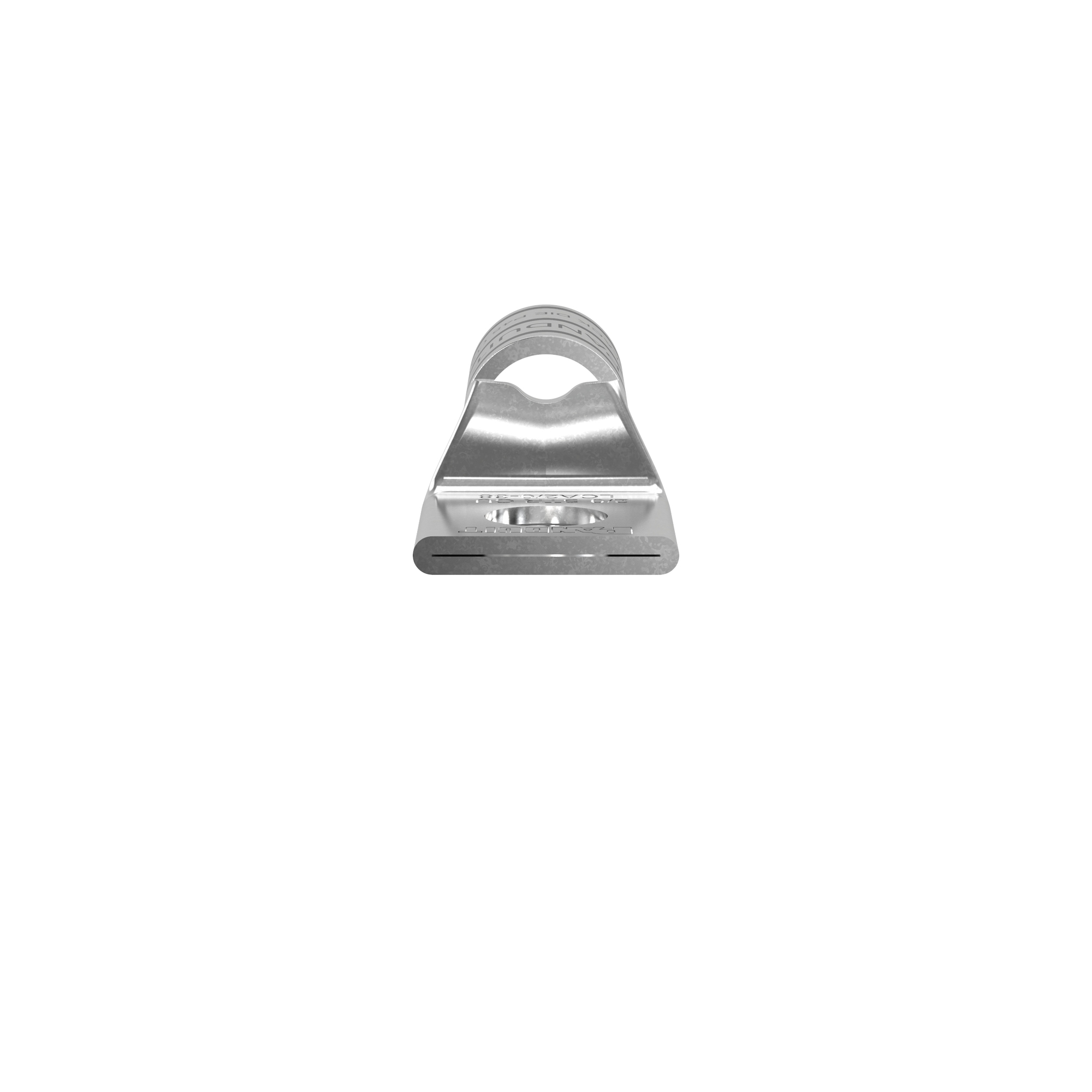 Copper Compression Lug, 1 Hole, 2/0 AWG,