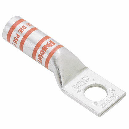 Copper Compression Lug, 1 Hole, 1/0 AWG,