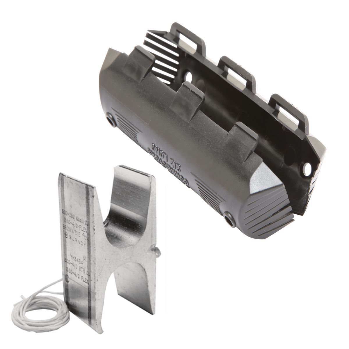 H-Tap CU Crimpit, Electro-Tin Plated, 250-2(Run), 250-2(Tap).