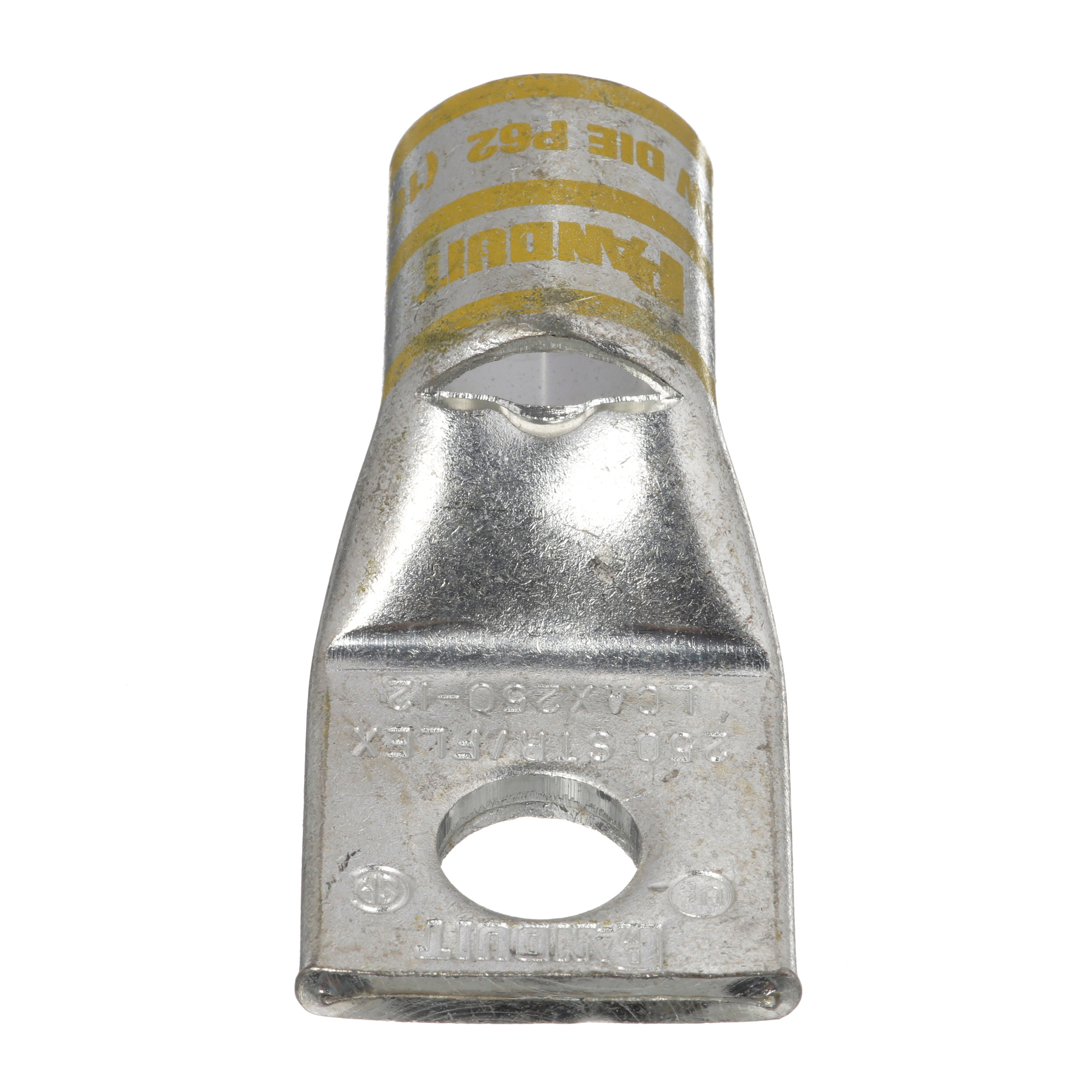 Copper Compression Lug, 1 Hole, 250 kcmi