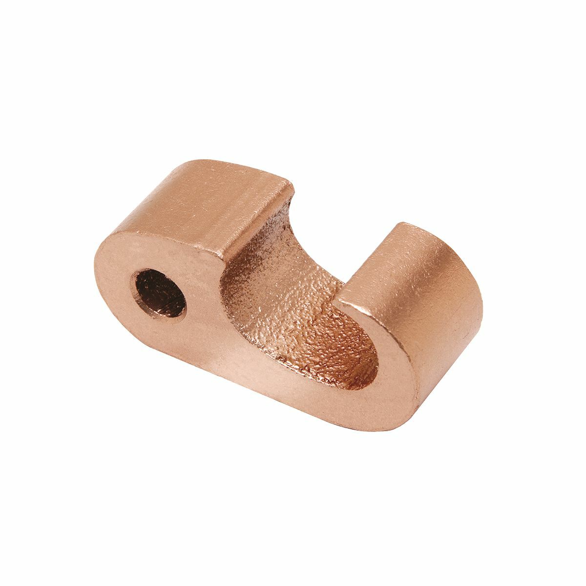 High Conductivity Cu Compression Ground Tap Connector, 1/2" - 5/8" Rod Dia, #6 - #2 Sol(Tap).