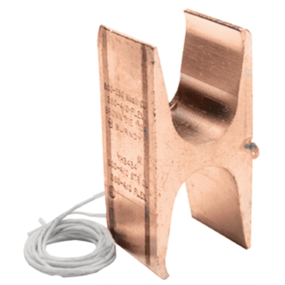 Copper Compression H Tap, 750-350 kcmil (Main), 4/0-1/0 AWG (Tap 1), 1-6 AWG (Tap 2), 2-14 AWG (Tap 4), Tin Plated.