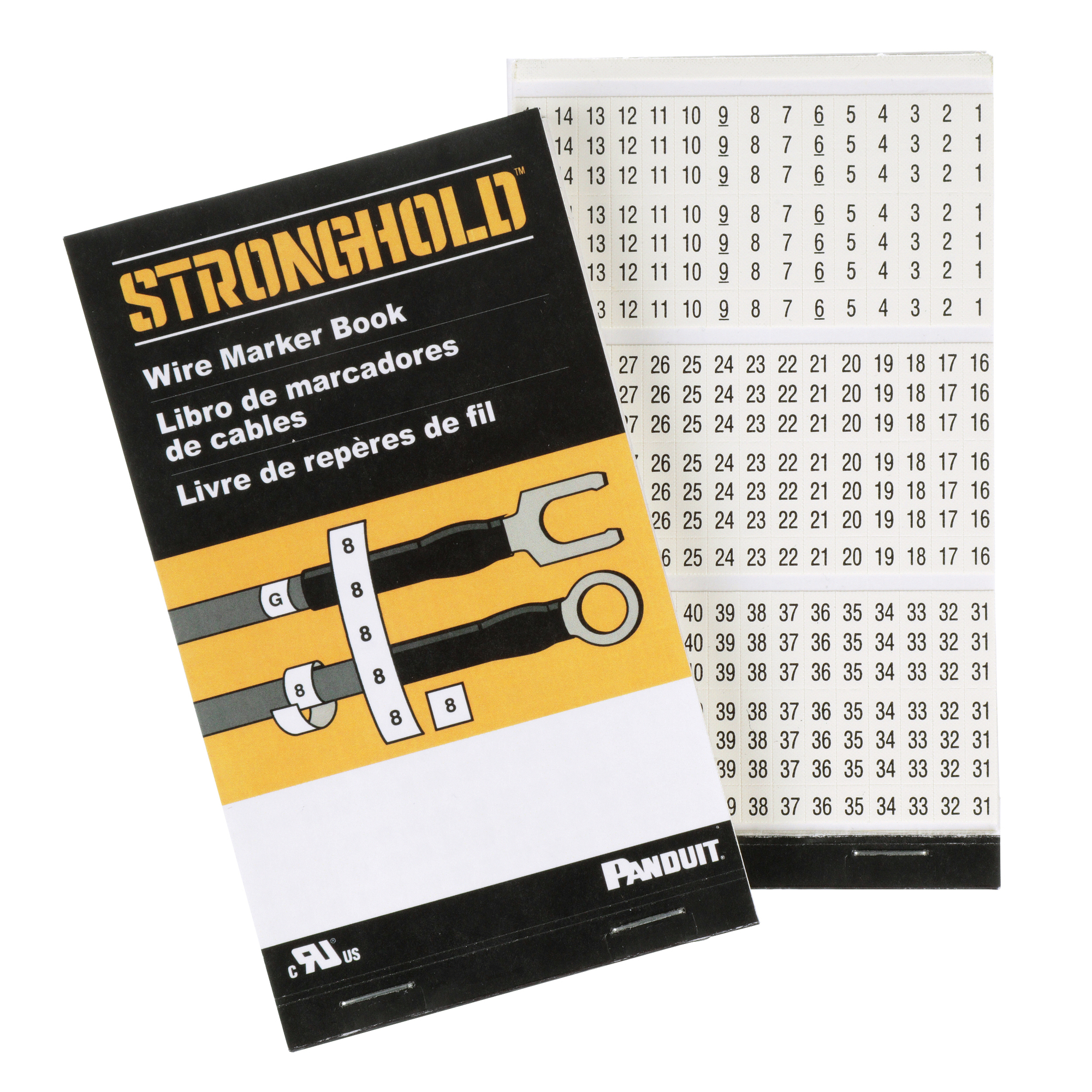 Pre-Printed WM Book, Vinyl Cloth, .22IN W