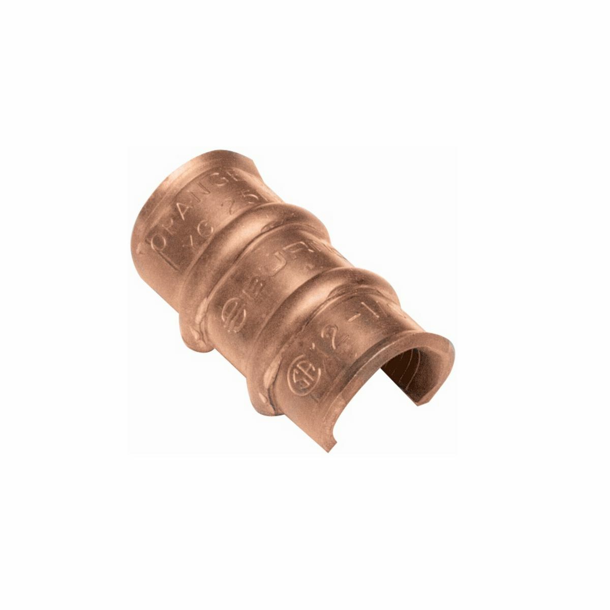Copper Compression C Tap, Thin Wall, 1 AWG (Run), 2-1 AWG (Tap).
