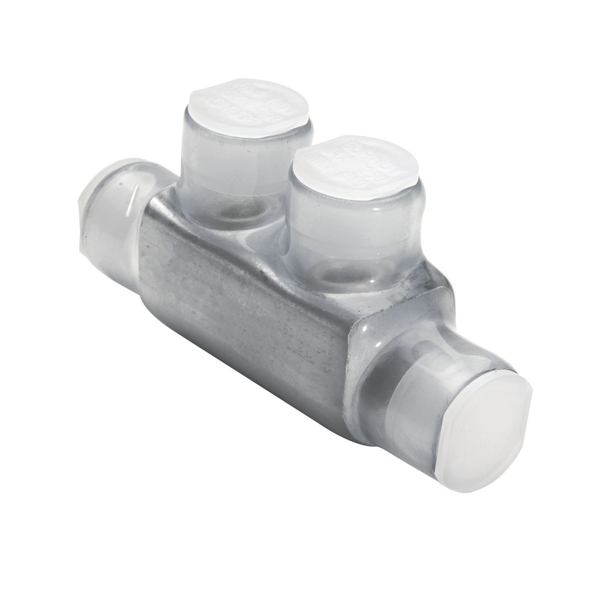 Aluminum In-Line Splice, 10 AWG-250 kcmil.