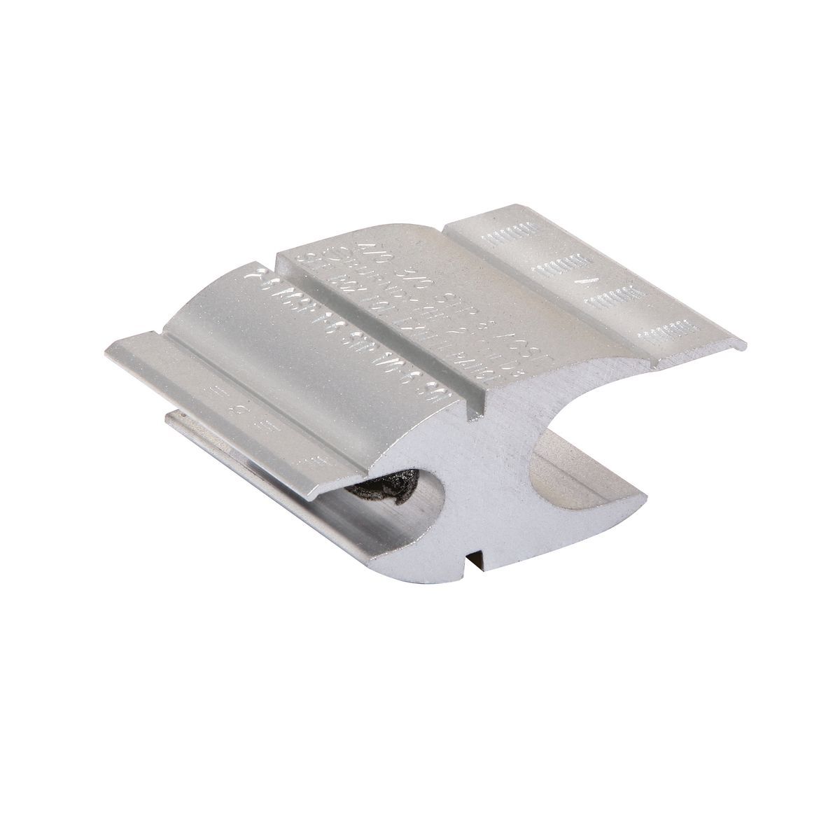 Compression Line Tap for Copper, AL or ACSR and Compact Conductors,groove A(Run) ACSR:3/0 (6/1) - 4/0 (6/1).