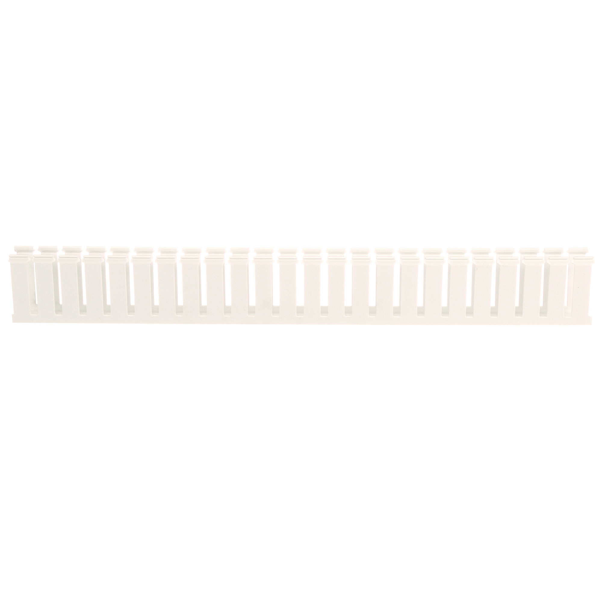 Slotted Duct, PVC,1X3X6FT,WHT            