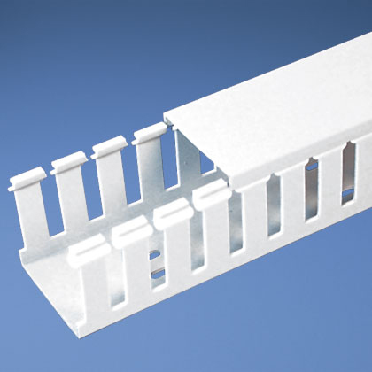 Slotted Duct, PVC,2X5X6FT,WHT            