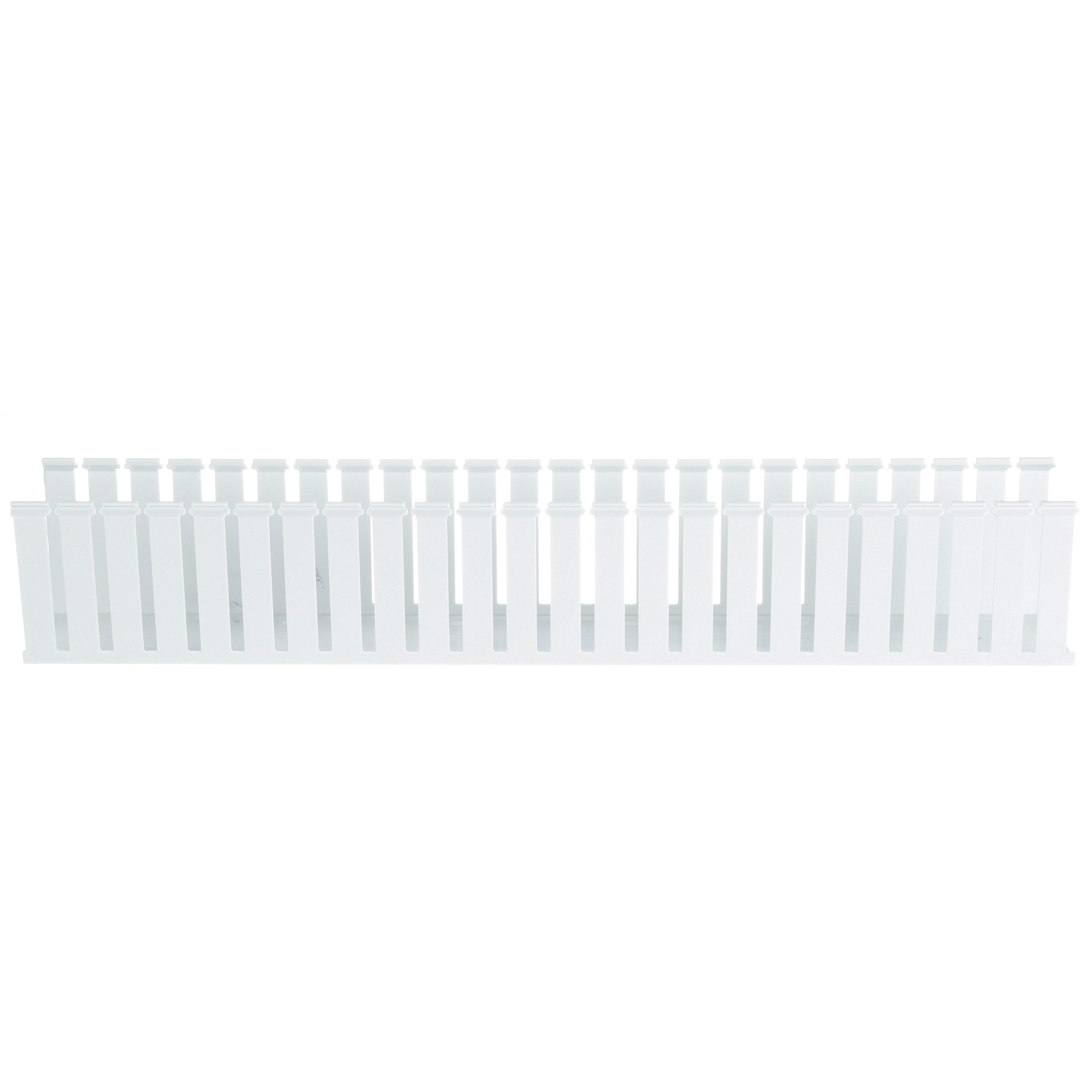 Slotted Duct, PVC,3X4X6FT,WH             