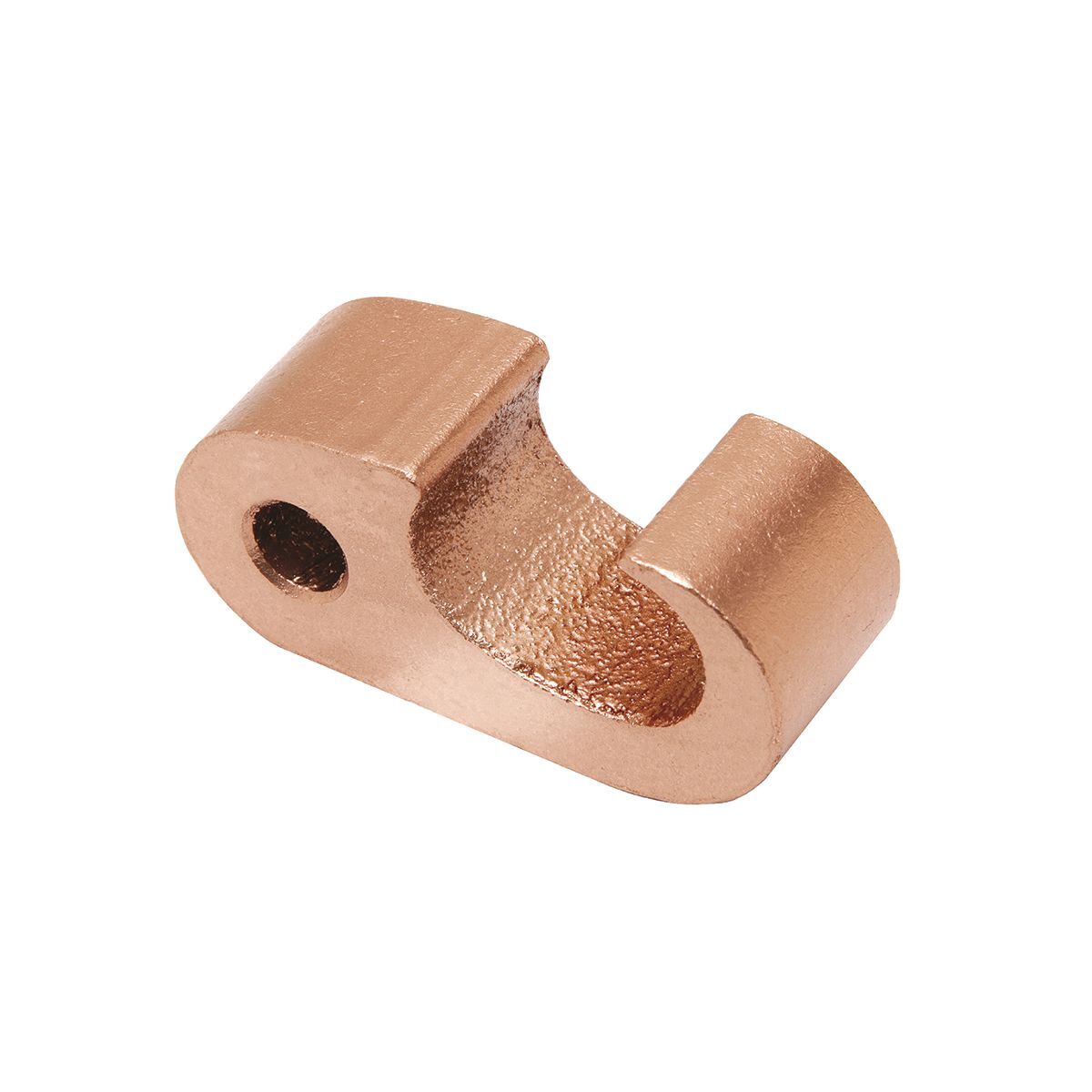 Cu Compression Ground Rod Connector, 3/0 Str - 250 Kcmil, 1/2" - 5/8" Rod Dia.