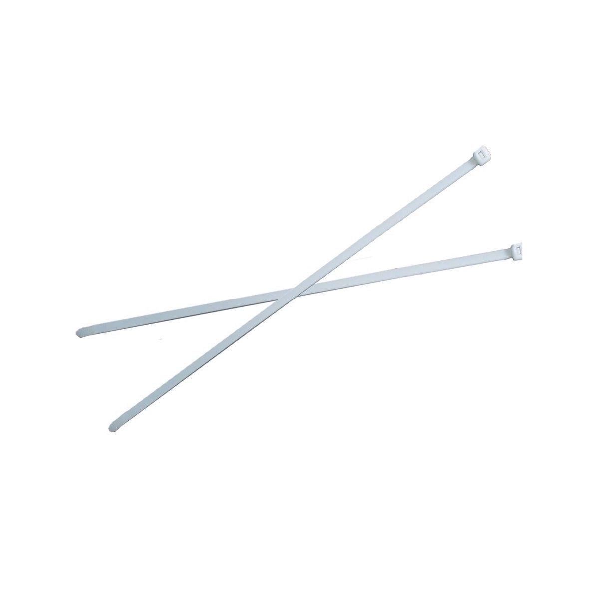 Natural Nylon 6/6 Cable Tie, 3" Max. Bundle Dia, 50 Lbs, 11.75" Long.