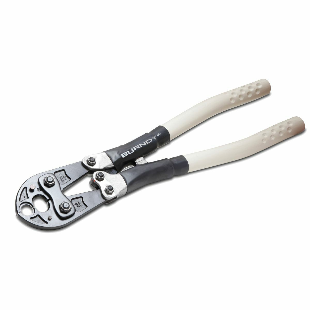 HYTOOL Hand-Operated Crimper, Installs #14 - 4/0 AWG, Permanent O and D3 grooves
