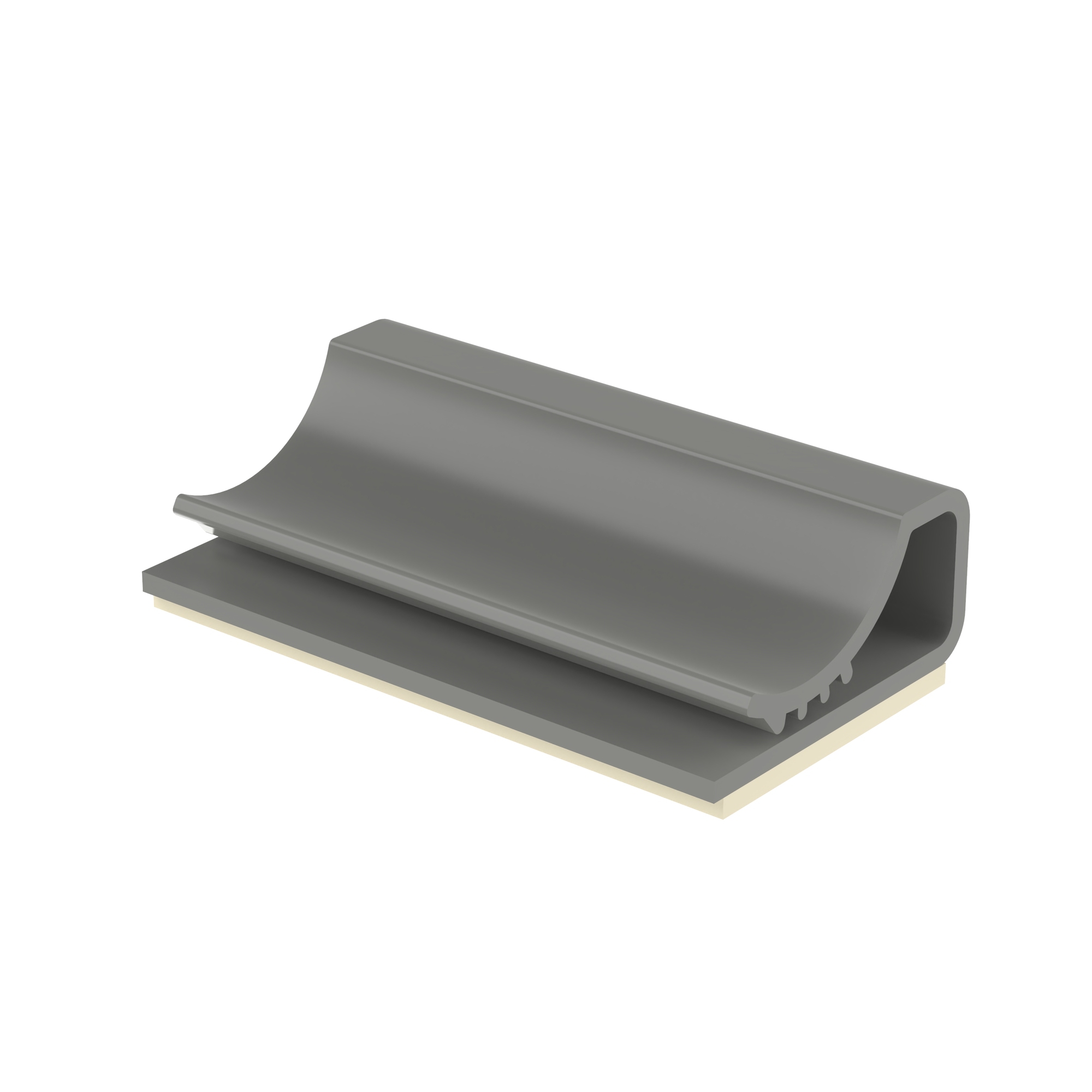 Flat Cable Clip, Adh., Any Width        