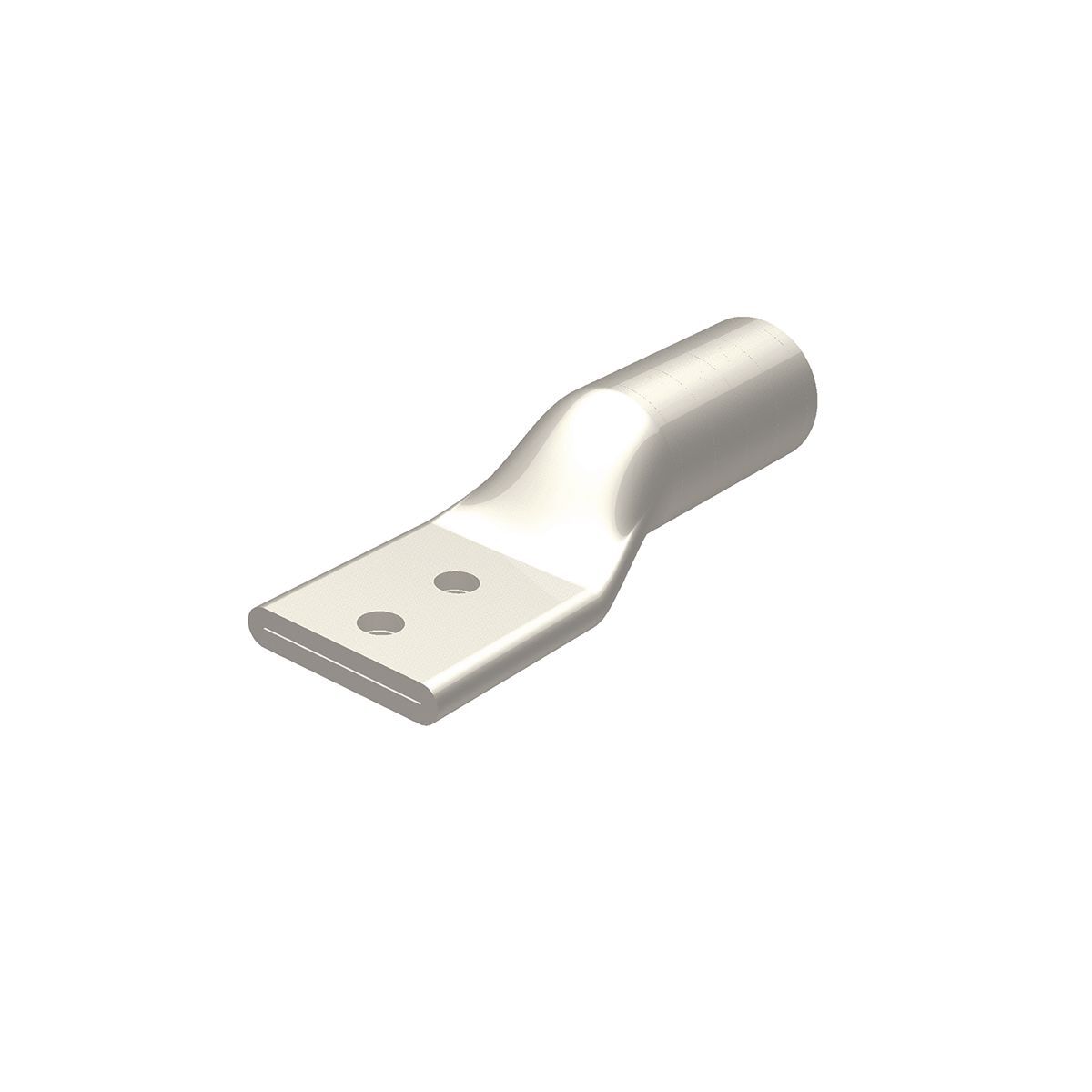400 kcmil, AL Terminal, One Hole, 1/2", Stud Size, AL9CU, Internal Chamfer, Tin Plated, Prefilled PENETROX?, End Cap, UL/CSA, 90?C, Up to 35kV, Green Color Code, 472 Die Index.