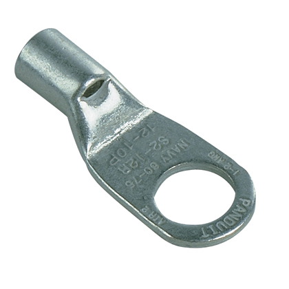 Tubular Ring Terminal, non-insulated, 4 