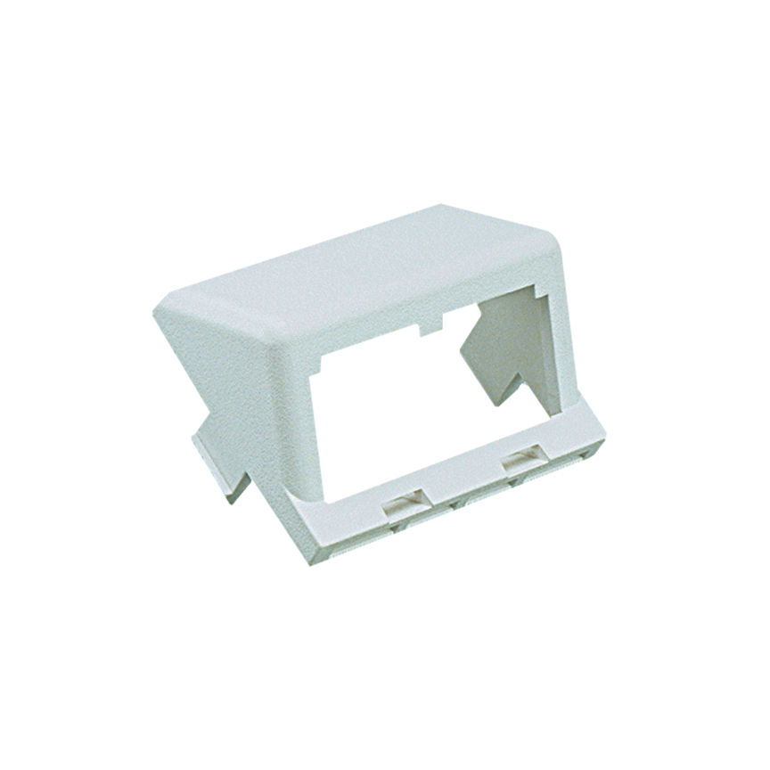 Insert, 2 Port, Sloped, Off White       