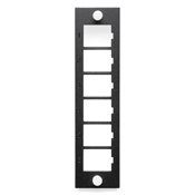 Opt-X QuickPort Plate, Empty, Black