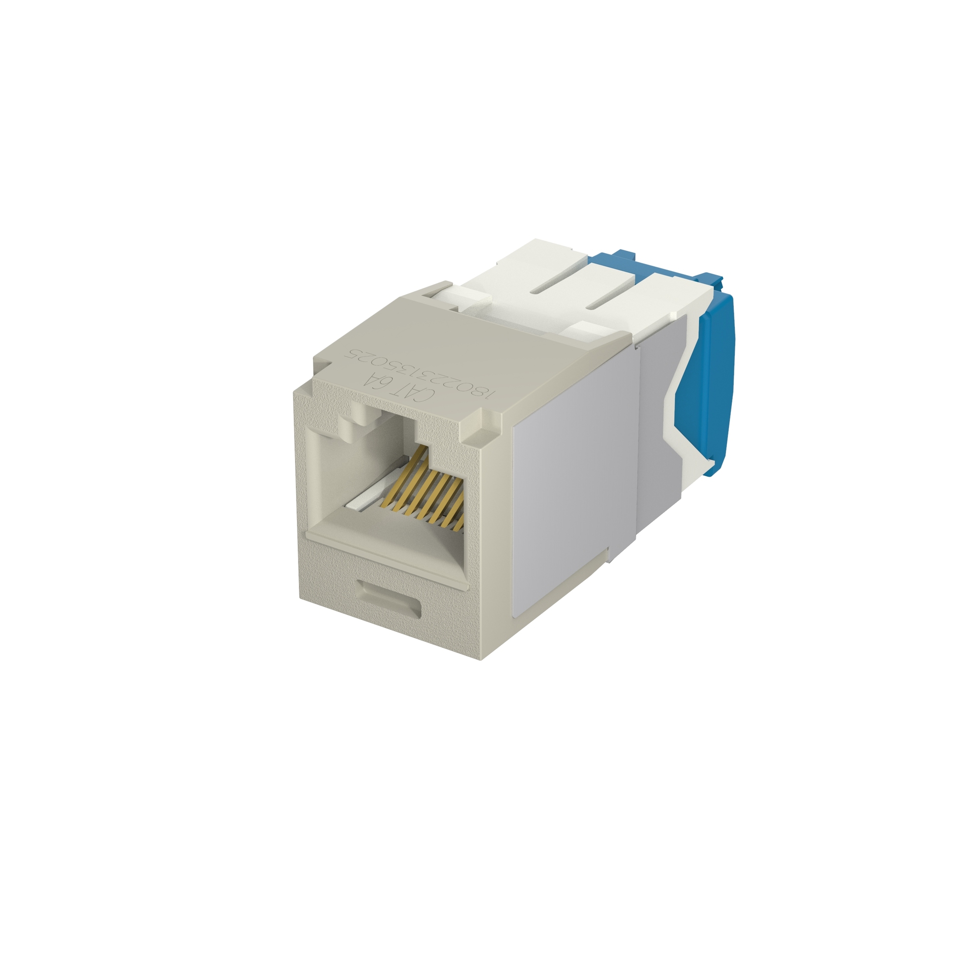 Mini-Com Module, Cat 6A, UTP, 8 pos 8 wi