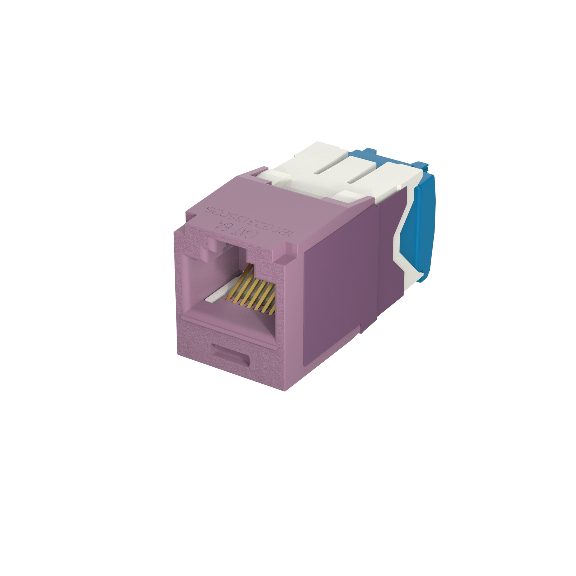 Mini-Com Module, Cat 6A, UTP, 8 pos 8 wi