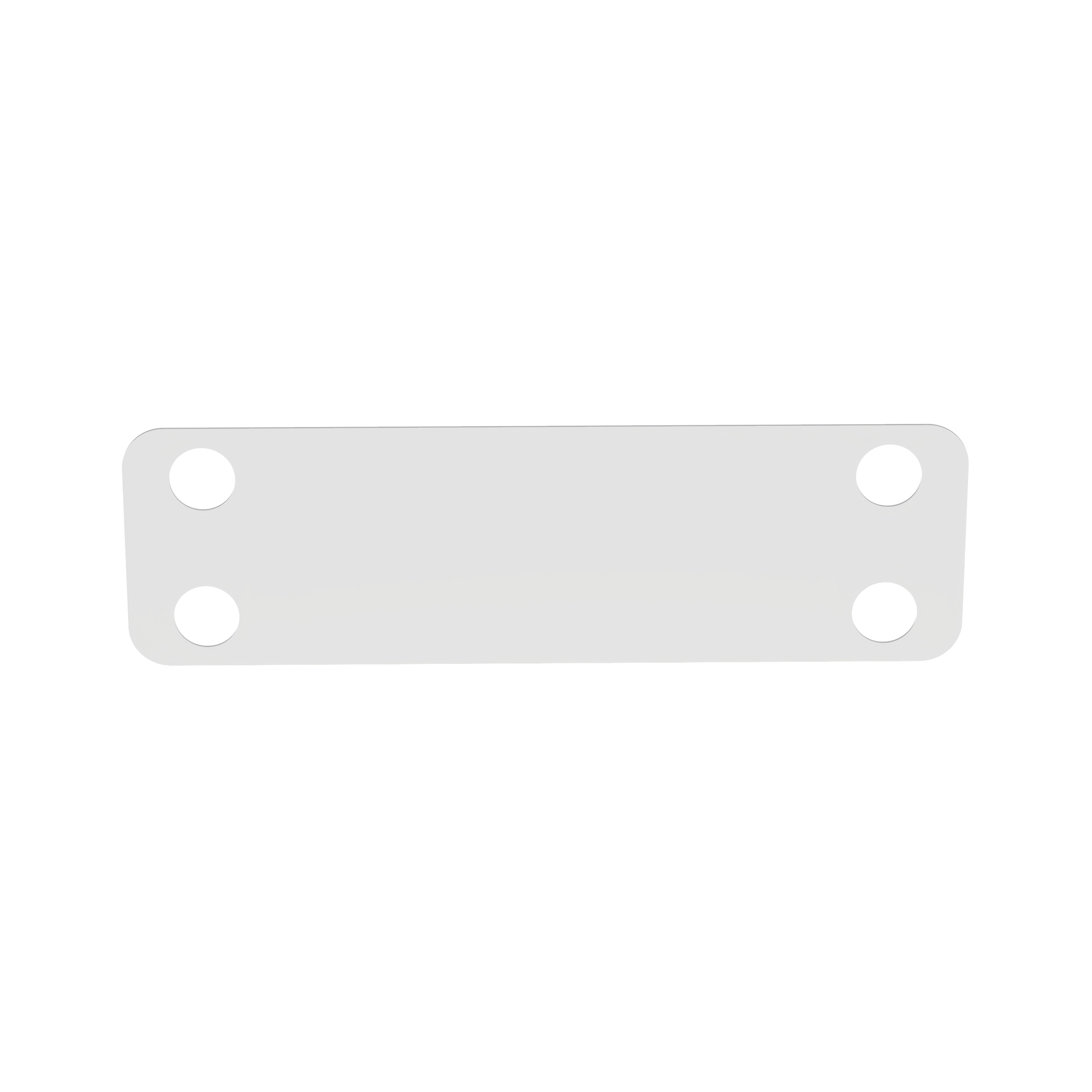 Marker Plate, 2.50IN x 0.75IN(63.5mm x 19.